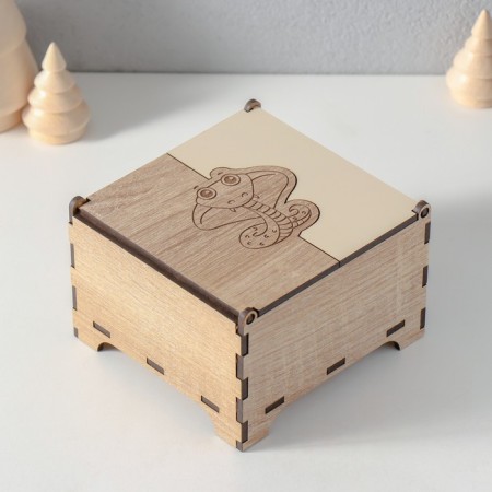 New Year's box combined "Little Snake" 10.5x10x7 cm