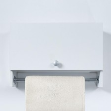 Bathroom suspended cabinet No. 3, white, 50 x 15.4 x 40 cm