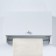 Bathroom suspended cabinet No. 3, white, 50 x 15.4 x 40 cm
