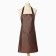 The apron is saving and I am brown color, 62*70cm, 100% p/e