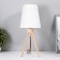 Hell lamp Ilaria E27 40W light wood 16x16x37.5 cm Risalux