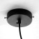 Bayerlux suspension of Bayerlux "Brook" 1x40W E27 Black 20x20x120 cm
