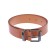 Artificial leather belt for boys, size 90 cm