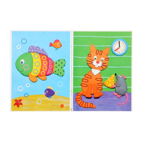 Applications from plasticine "Fish"-2