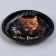 Disposable paper plate "Happy Birthday", magic cat, 18 cm