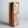 Package gift craft packaging for a bottle, “with wishes!”, 12 x 36 x 10 cm