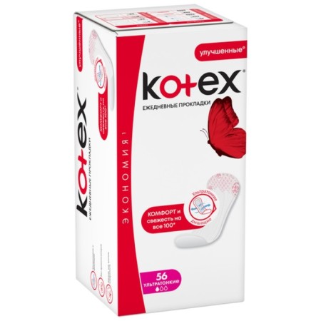 Kotex daily gaskets, ultra -thin, 56 pcs.-9