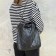 Bag-bag without fastening, black color
