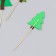 Decor for the creativity of felt "Christmas trees" set 3 pcs h = 6.5, 8, 11 cm