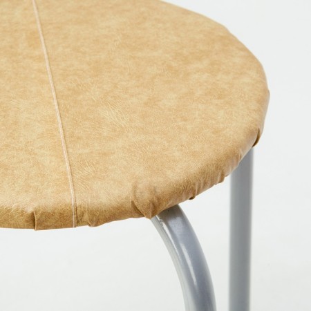 Stool "Bulat Economy", beige-2