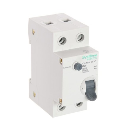 Switch aut. Dif. AVDT SE City9 Set, 1p+N, C, 20 A, 4.5 KA, 30 mA, AC, 230 V