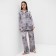Pajama female (shirt and trousers) KAFTAN "Dragon", size 40-42, gray