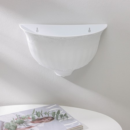 Kashpo wall "Angara", 2.6 l, white color-2