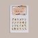 Slider - nail design "Bright nature", packing 6 pcs, multi -colored
