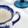 Tea couple "chamomile", gzhel, porcelain, 9x14 cm