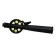 Winter fishing rod "techno" d = 55 mm, plastic handle, polycarbonate whip, mix