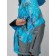 Ski suit female, size 44, blue color