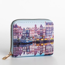 Lightning wallet, blue/multi -colored color