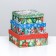 Set of boxes 3 in 1 "New Year's Heroes", 19 x 19 x 7.5 - 14 x 14 x 4 cm