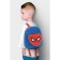 Blue backpack, with a zipper, with a pocket, 19 x 22 cm "Spider-Men", Spider-Man