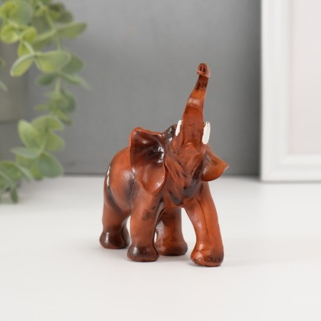 Souvenir Polystone "Indian Elephant" 9x8x5 cm-1
