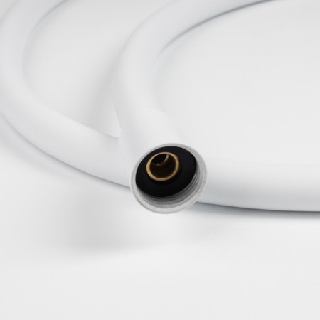 IDDIS Optima Home shower hose, silicone, 1.5 m, white matte-2