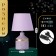 Table laurel "Lavr" 1he14 40W violet 20x20x35cm