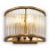 Bra Freya Fr5053WL-02BS Savoy, 200x100x150 mm, E14, 2x60W, brass color