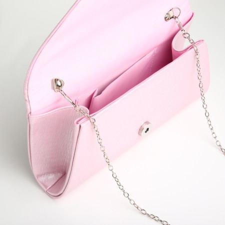 Female bag on a magnet, pink color-4