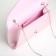 Female bag on a magnet, pink color