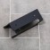 Holder for toilet paper with a shelf 6.5 × 16 × 11.5 cm, black color