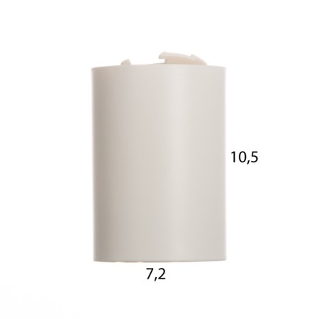 Roll Lamp GU10 10W white-gold 7.3x7.3x10.3 cm-3