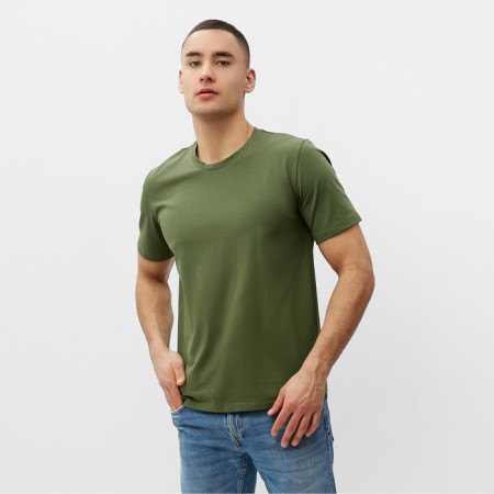 Men's T-shirt Minaku Regular Fit: Khaki Color, Rr. 50