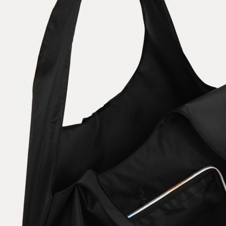 Household bag on the button, the color is black-3