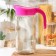 Amphora jug “Indigo”, 1.5 l, pink cover