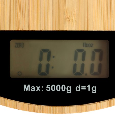 Kitchen Libra Luazon LVE-029 "Bamboo", electronic, up to 5 kg-3