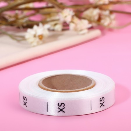 Dimensor satin, “XS”, 1000 pcs, 12 mm, 30 m, white color-2