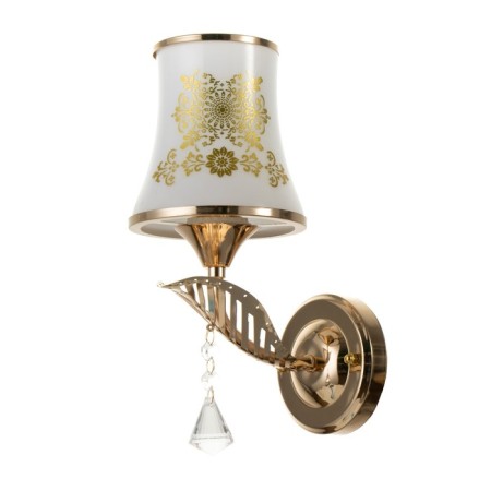 Sconces "Stefania" E27 40W gold 12.5x29 cm