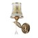 Sconces "Stefania" E27 40W gold 12.5x29 cm