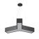 LED LED GEOMETRIA IGREK 28W 4000k 1750LM IP40 60x60x8 black