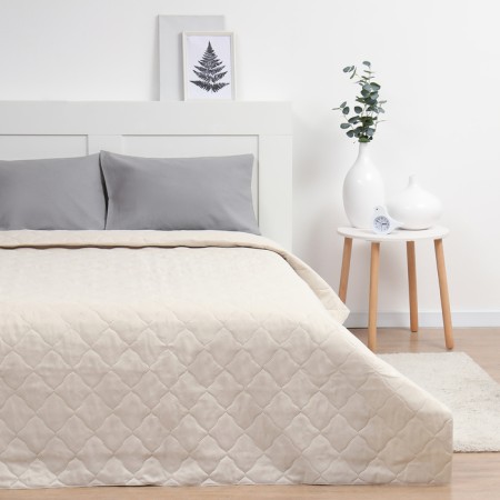 Cover 200x215cm, ivory, synthetic winterizer 100g/m, microfiber 80g/m, 100% polyester