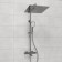 Show system Wasserkraft a199.119.065.087.ch Thermo, tropical shower, thermostat, chrome
