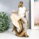 Polystone souvenir "Double Heart" Sanding 7.5x17.5x25 cm