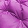 Villy swing pillow, diameter 60 cm, purple color