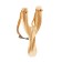 A slingshot, a single tourniquet, a tree 17x8 cm