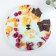 Glass stand for the cake rotating shares "Fruit ice", D = 32 cm ㅤ