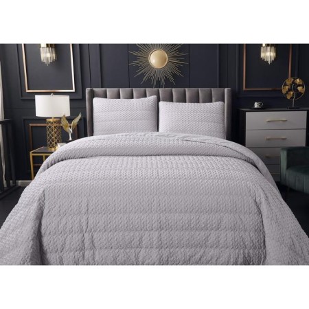 A set with the Irma cover, size 160x220 cm, 50x70 cm, color gray color-7