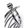 Male fidelity belt, Toyfa Metal, silver