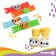 Gift set "rattles on handles and legs: tower", 6 pcs, crumb I