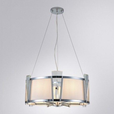 Suspended chandelier Arte Lamp Grato A4079LM-6CC, E14, 6x40 W, 55x55x22 cm, Chrome-1
